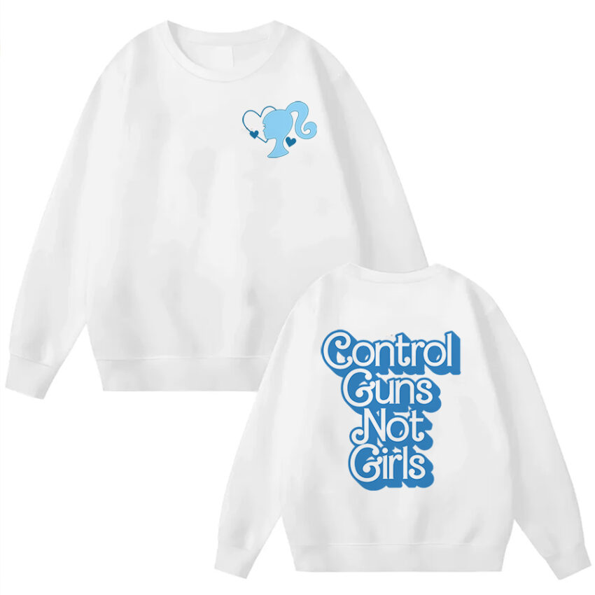 Control Guns Not Girls Blue 2-side Tee, Sweatshirt, Hoodie